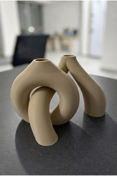 LayerOne Minimalist Tasarım Dekoratif Vazo