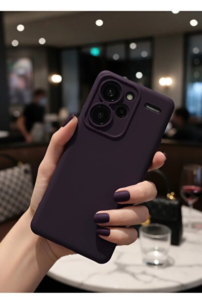 TechTrove Xiaomi Redmi Note 13 Pro Plus Kılıf Içi Kadife Süet Tasarımlı Kamer...