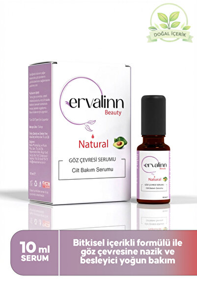 Ervalinn Doğal Göz Altı Torbalanma Morluk Ve Kırışıklık Karşıtı Göz Çevresi S...