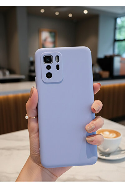 TechTrove Poco X3 GT Kılıf Içi Kadife Süet Tasarımlı Kamera Korumalı Silikon ...