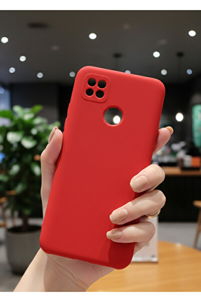 TechTrove Xiaomi Redmi 9C Kılıf Içi Kadife Süet Tasarımlı Kamera Korumalı Sil...