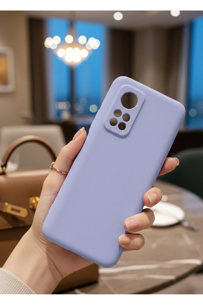 TechTrove Xiaomi Mi 10T Kılıf Içi Kadife Süet Tasarımlı Kamera Korumalı Silik...