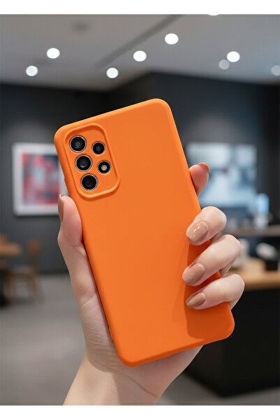 TechTrove Galaxy A72 Uyumlu Kılıf İçi Kadife Soft Silikon Lansman Kapak