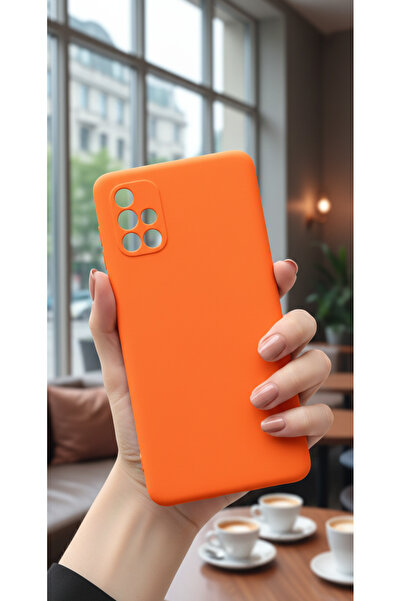 TechTrove Galaxy M51 Uyumlu Kılıf İçi Kadife Soft Silikon Lansman Kapak