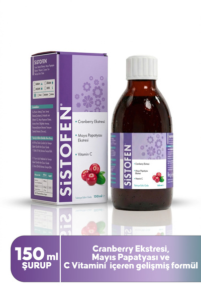 sistofen Cranberry (TURNA YEMİŞİ) Şurubu 150 ml