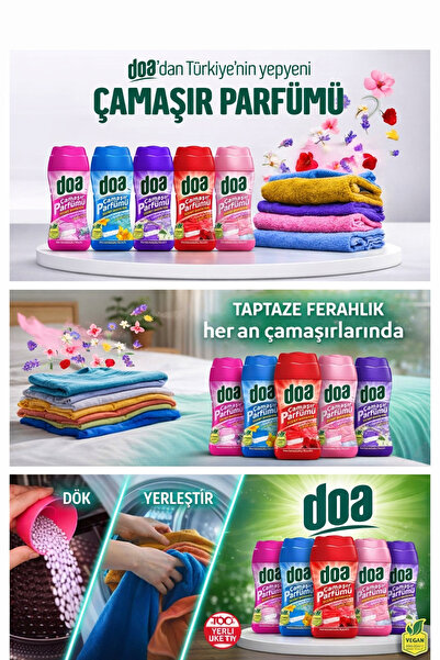 Doa ÇAMAŞIR PARFÜMÜ LİLYUM&LOTUS / 210 GR
