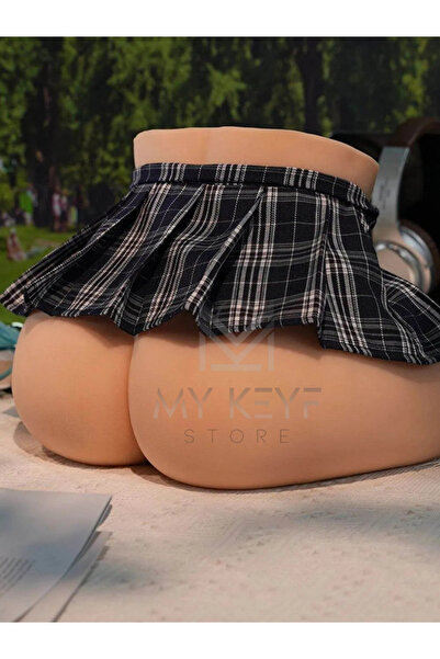 Büyük Boy Realistik Anal Vajinal Girişli Et Dokusunda Mastürbatör