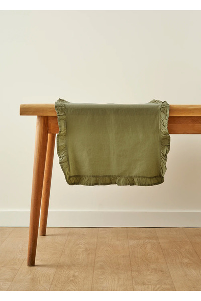 Bella Maison 100% βαμβάκι Elegance Runner Khaki (50x150 cm)