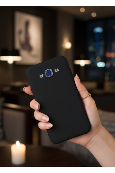 TechTrove Galaxy J7 Uyumlu Kılıf İçi Kadife Soft Silikon Lansman Kapak