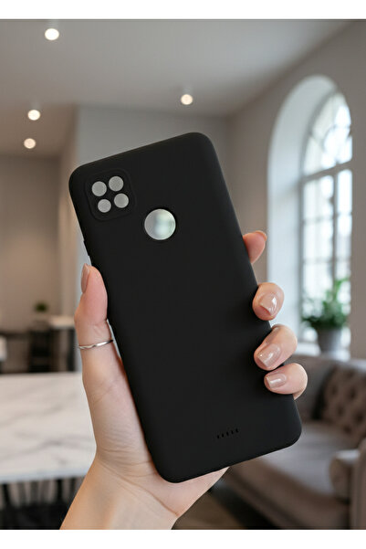TechTrove Xiaomi Redmi 9C Kılıf Içi Kadife Süet Tasarımlı Kamera Korumalı Sil...