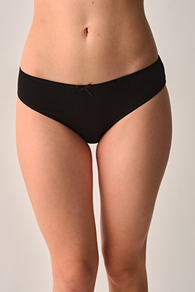 Amarelle Mila Black Normal Waist 3-Pack Cotton Panties