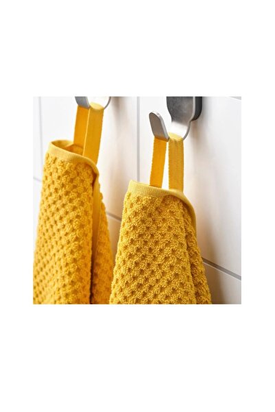 End Sarı %100 Pamuk El-Yüz Havlusu 50x100