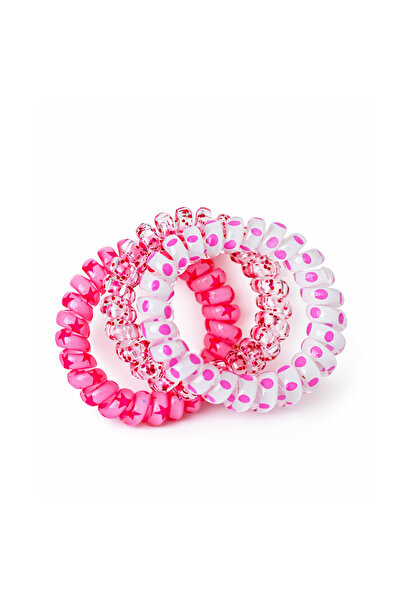 Mini and Kids Mini & Kids Hair Spiral - Pembe Yıldız