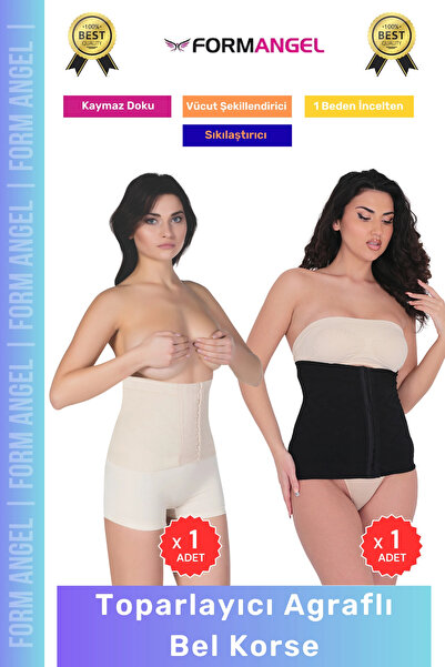 Form Angel # Agraflıkorse Body Shaper, Firming and Tightening Women's Agraflı...
