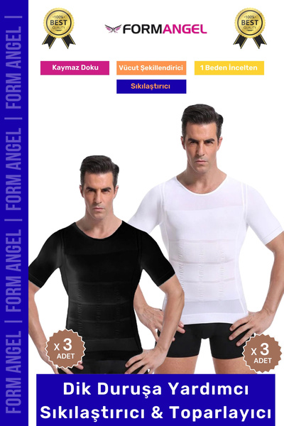 Form Angel # Men's Corset for Upright Posture, Body Waist and Chest Enhancer,...