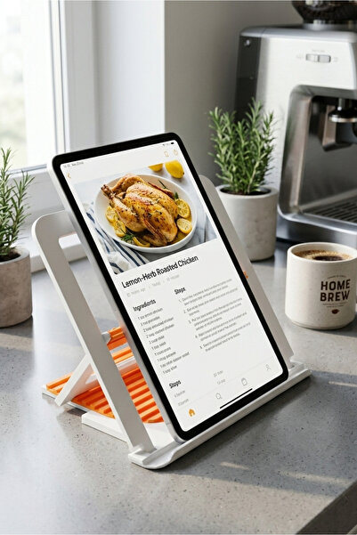 DlaraJewelry Ayarlanabilir Kademeli Tablet Tutucu Stand – Masaüstü Tablet Sta...