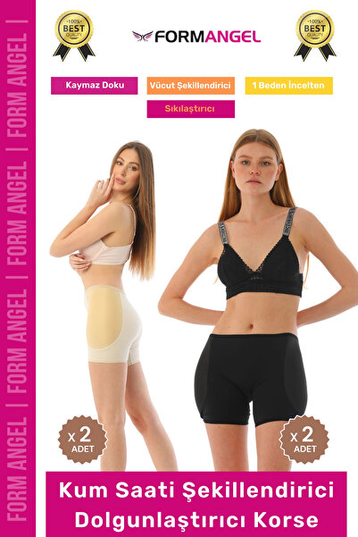 Form Angel # Corset with Silicone Sponge and Base Filler, Hourglass Shaping a...