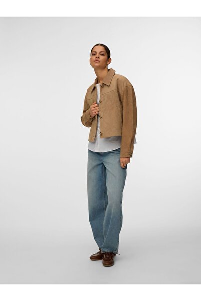 Vero Moda Semišová bunda VMROYCESTINE