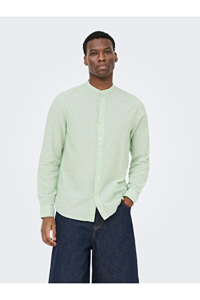 Only & Sons Hemd ONSCAIDEN Leinen Hemd