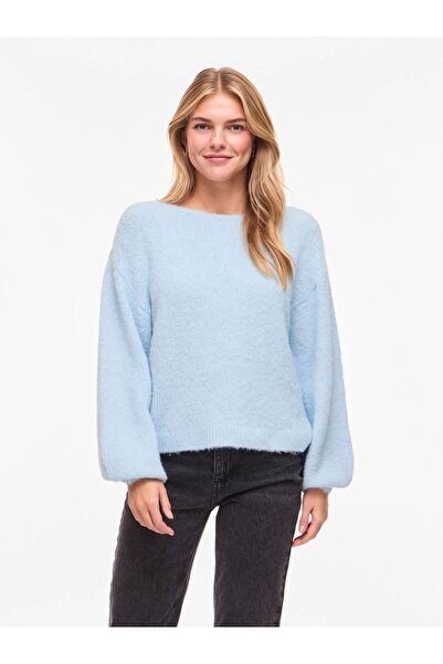 VILA Strickpullover VIMARLEY U-Boot-Ausschnitt