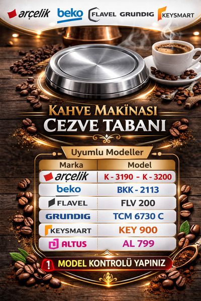 Arçelik Cezve Tabanı - Telve