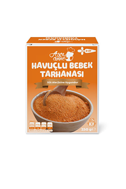 Aşçı Anne Havuçlu Bebek Tarhanası Süt Alerjik 6+ Ay - 250g