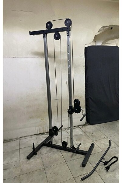 Esi Fitness Lat Machine Pro - 3 Ayaklı Cable Crossover Çalışma İstasyonu standı