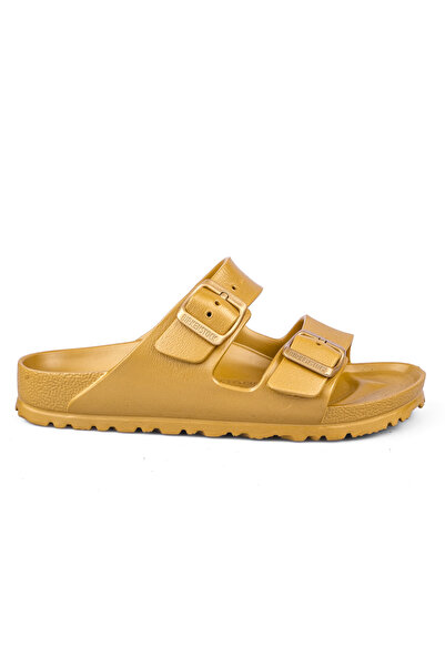 Birkenstock Kadın Çift Bantlı Gold Terlik Arizona Eva 1022465 GOLD