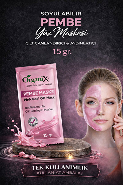 Organix Pembe Maske 15 Ml