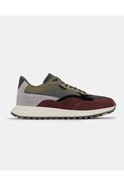 Kappa Vineford Erkek Yeşil-Bordo-Siyah Sneaker