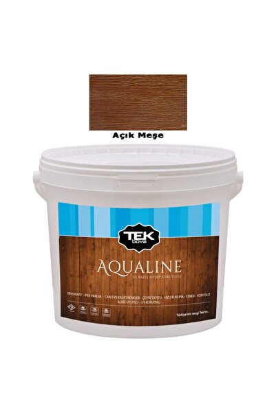 TEK BOYA Aqualine Su Bazlı Ahşap Koruyucu 2,5 Lt. Koyu Meşe
