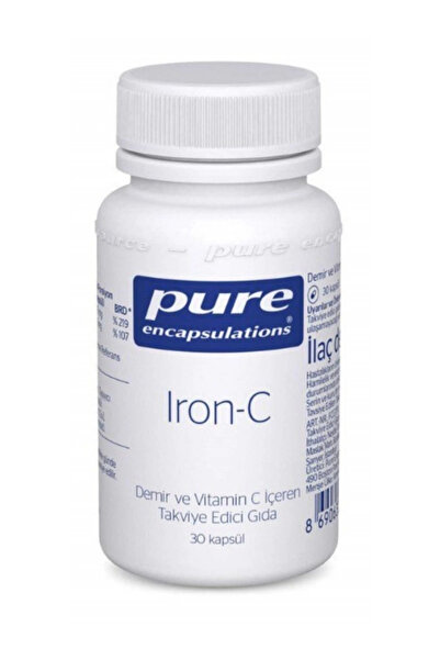 Pure Encapsulations كبسولات حديد-سي 30 حبة