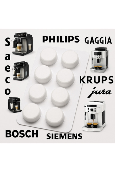 Coffeein Tablete de curățare cu ulei de cafea 2 g (8 buc.)