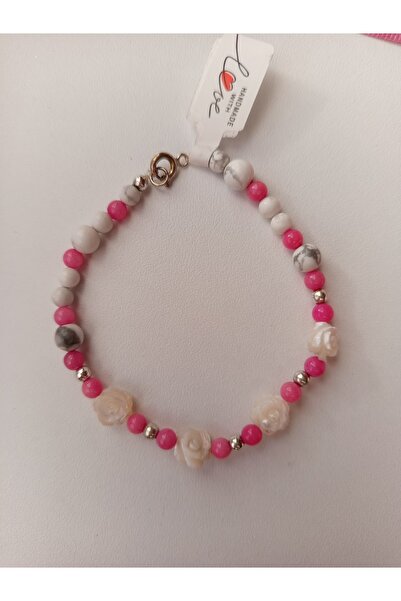 handmadewithlove Brățară argint jad sidef