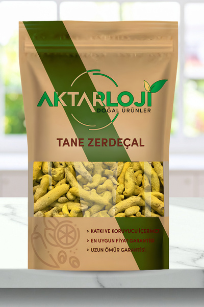 aktarloji 500 gr Tane Zerdeçal / Zerdeçal Kökü Kurusu / Zerdeçal Çayı - Katkı...