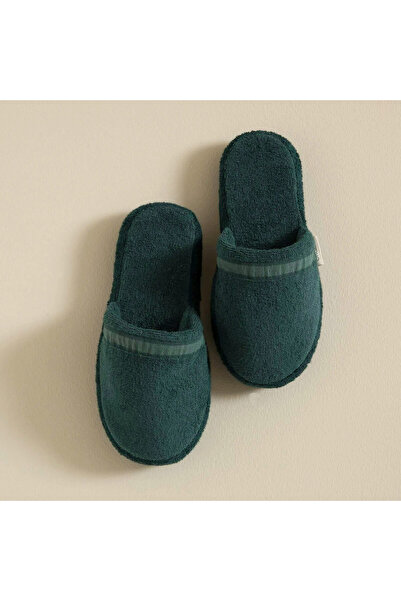 Chakra Derin Unisex Terlik Yeşil