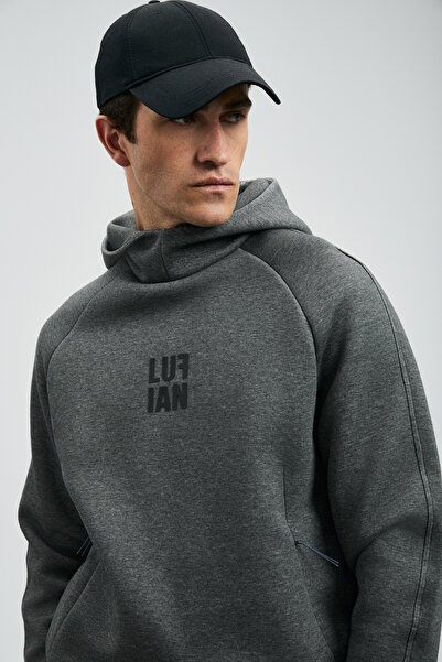 Lufian Snow Erkek Sweatshirt Antrasit