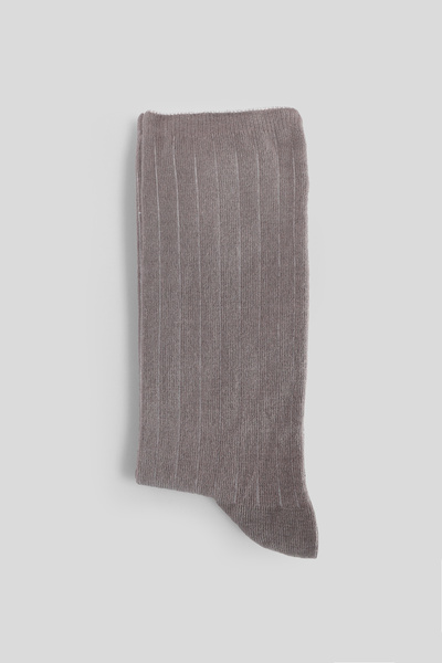 Lufian Șosete de damă Kord Gri închis