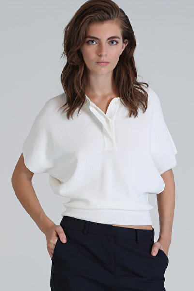 Lufian Pulover de damă Como Ecru