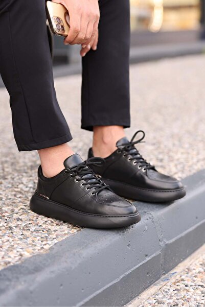 Serhat Özköroğlu Lfr-F065 Leather Roller Shoes Black t
