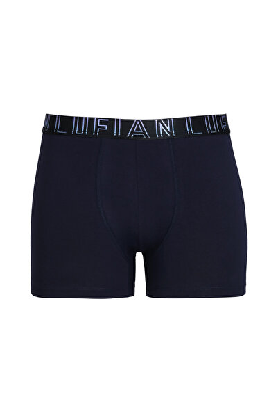 Lufian Ανδρικό βαμβακερό μπόξερ Zeg Navy Blue