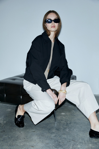 Lufian Concordia Women's Bamboo Blended Trousers Beige