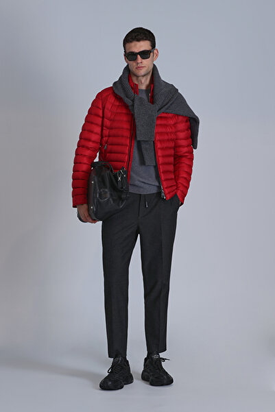 Lufian Pier Sports Men's Chino Pants Slim Fit Dark Gray