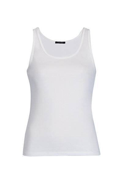 Lufian Tricou de damă Mercato Ecru