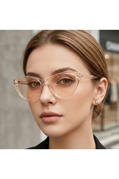 MONAL Cat Eye Angled Cateye Blue Light Filtered Blue Block Optical Compatible...