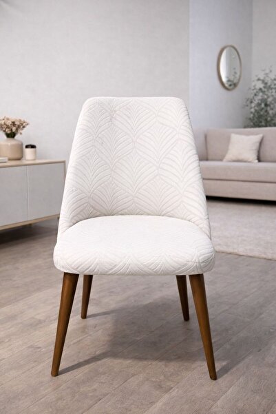 ABEX Mutfak Sandalye Kılıfı-Büyük Oval Likrali Tam Saran Yıkanabilir Lastikli...