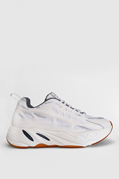 Lufian Pantofi Travis pentru bărbați, alb