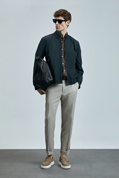 Lufian Black Roger Men's Coat