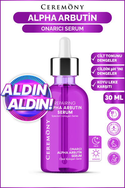 Ceremony Alpha Arbutin Onarıcı Cilt Bakım Serumu 30 Ml