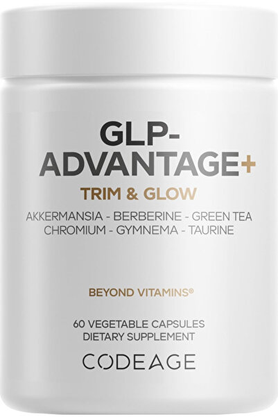 Codeage GLP-Advantage+ - Metabolic & GLP-1 Activity Support - Chromium, Berbe...